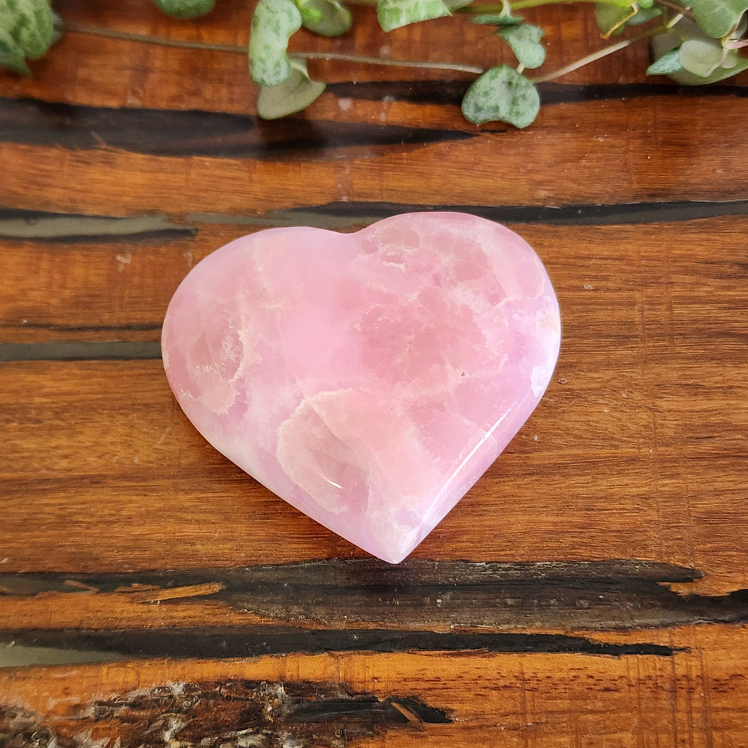 Pink Aragonite  - Heart
