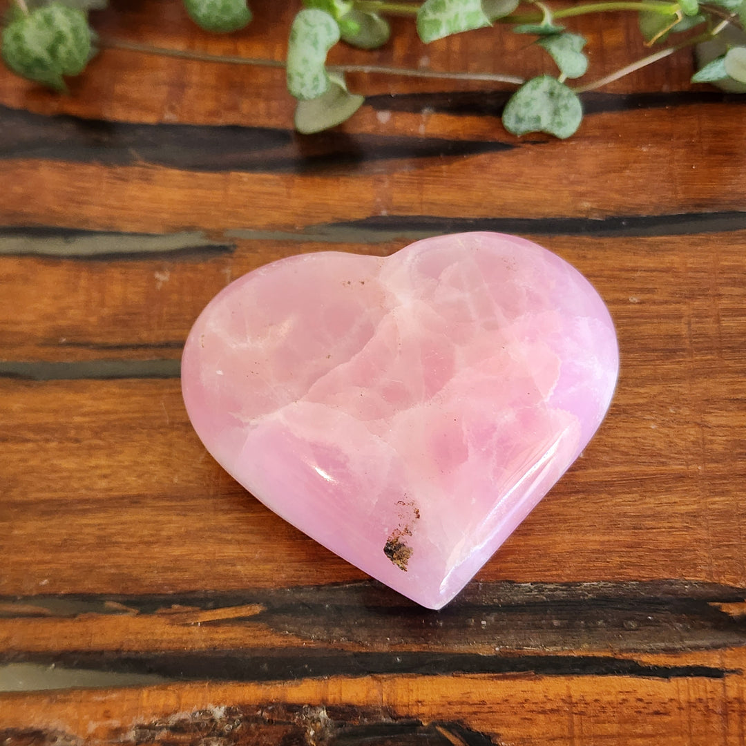 Pink Aragonite  - Heart