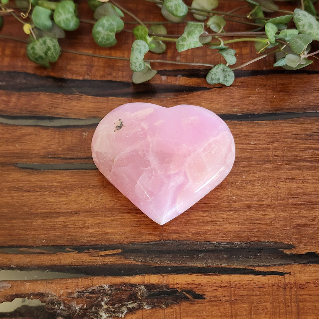 Pink Aragonite  - Heart