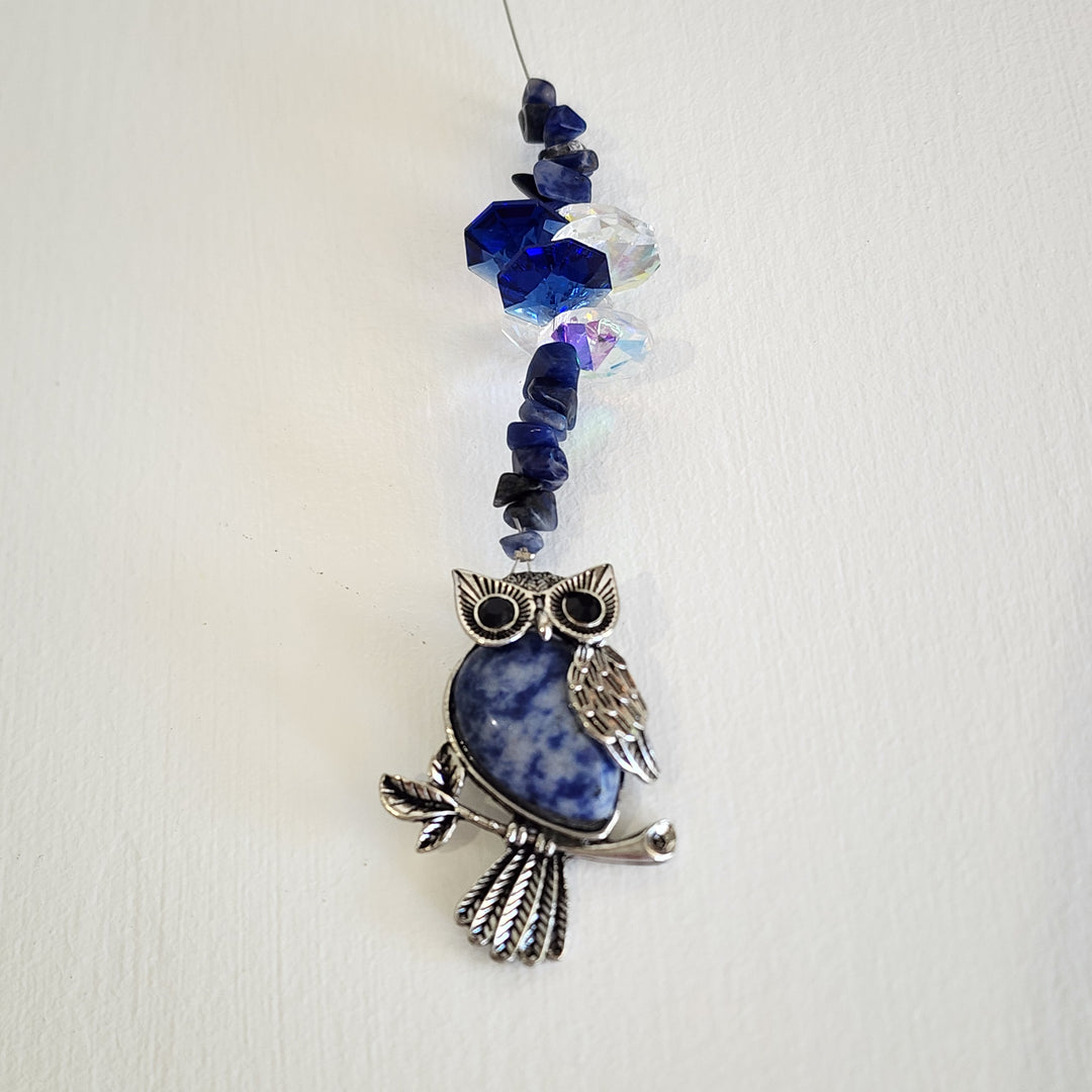 Sun Catchers - Sodalite Owl