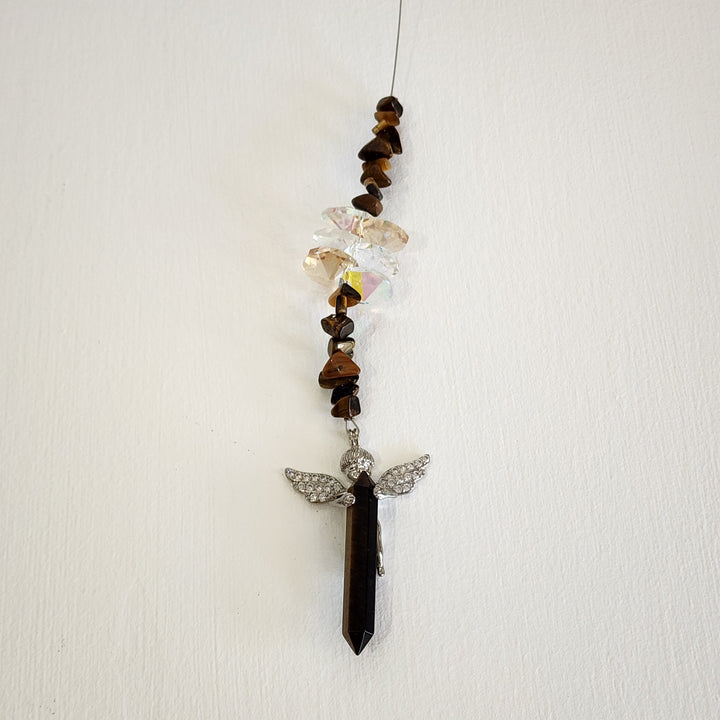 Sun Catchers - Tigers Eye Angel
