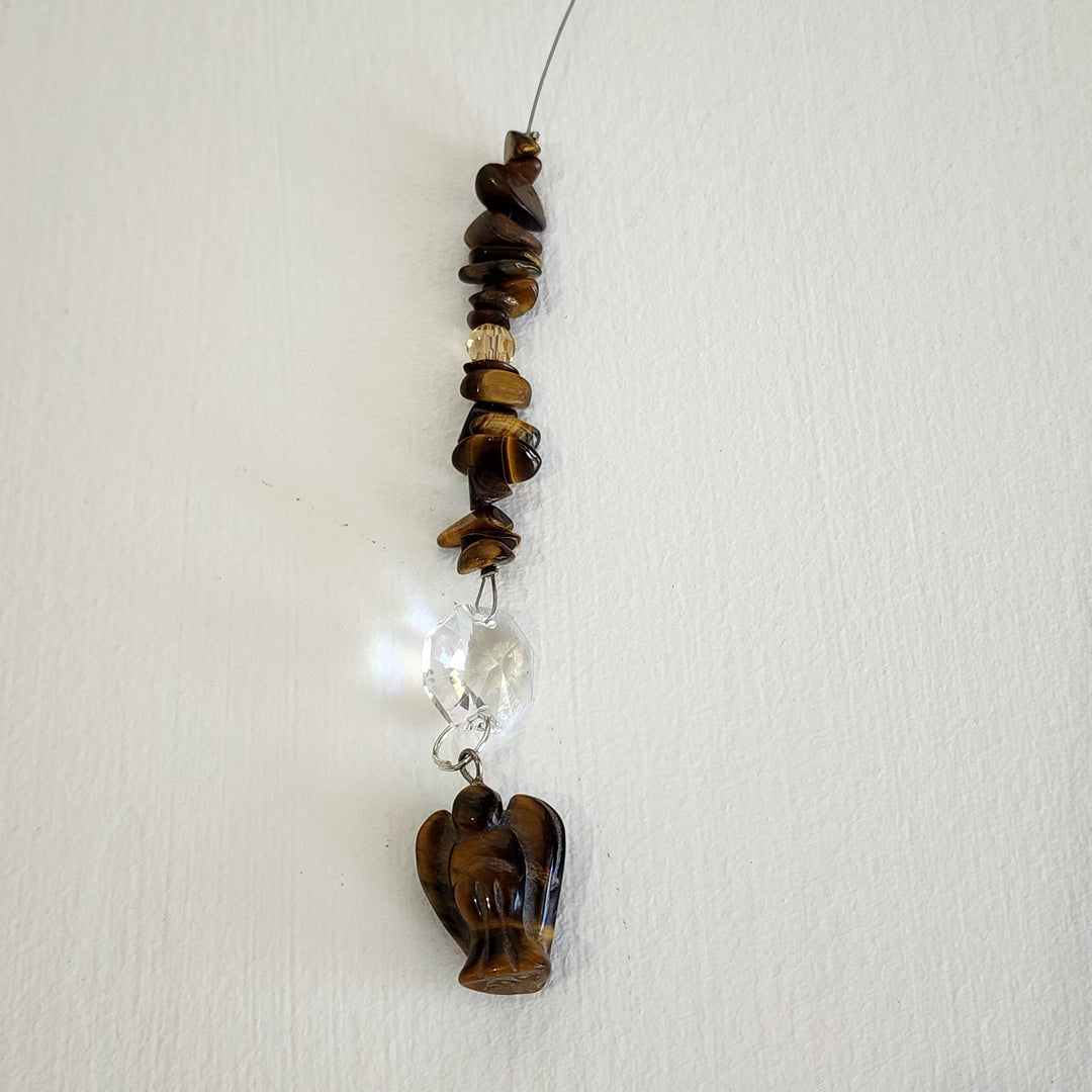 Sun Catchers - Tigers Eye Angel
