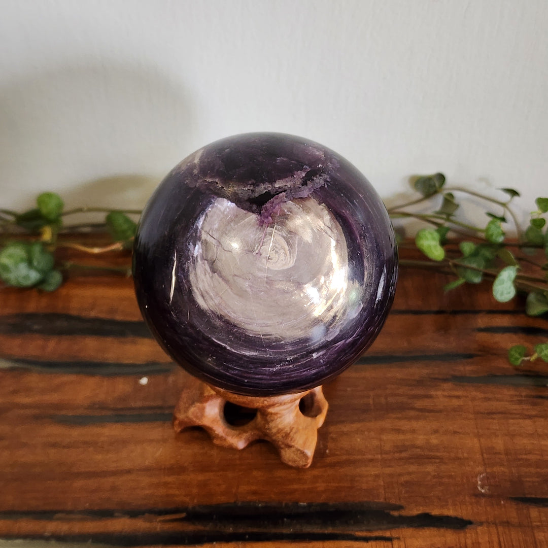 Purple Lepidolite - Spheres