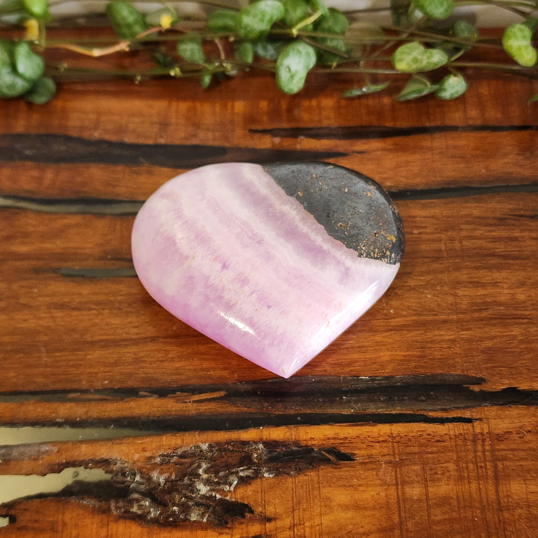 Pink Aragonite  - Heart