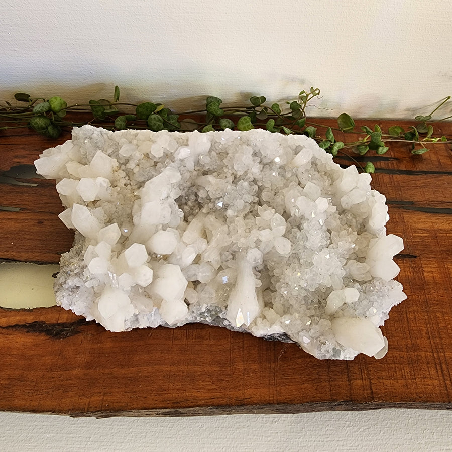 Fujian Clear Quartz with Calcite Specimen - Mel'z Place