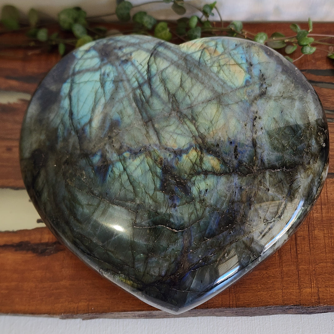 Labradorite - Heart