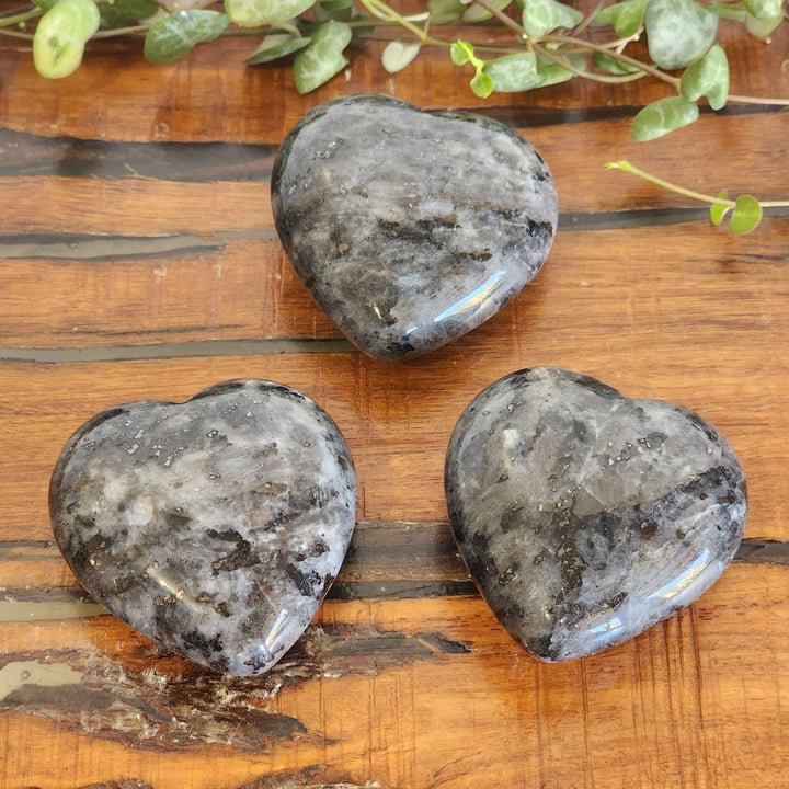 Larvikaite - Heart 40mm