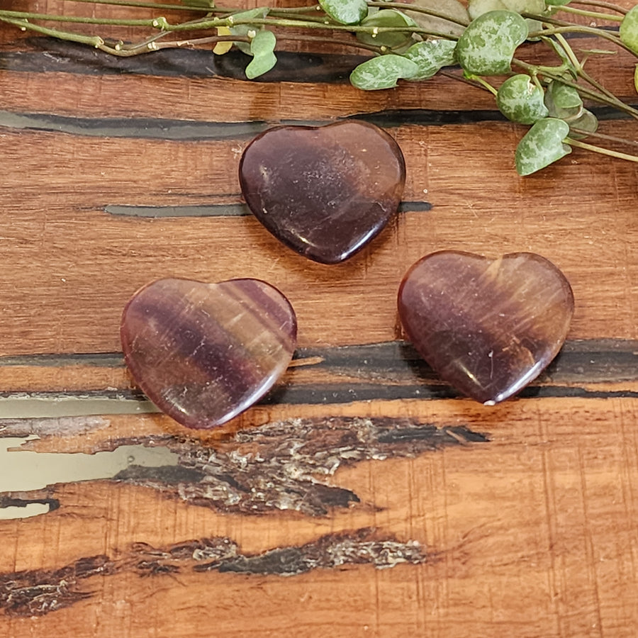 Yellow Fluorite - Heart - Mel'z Place