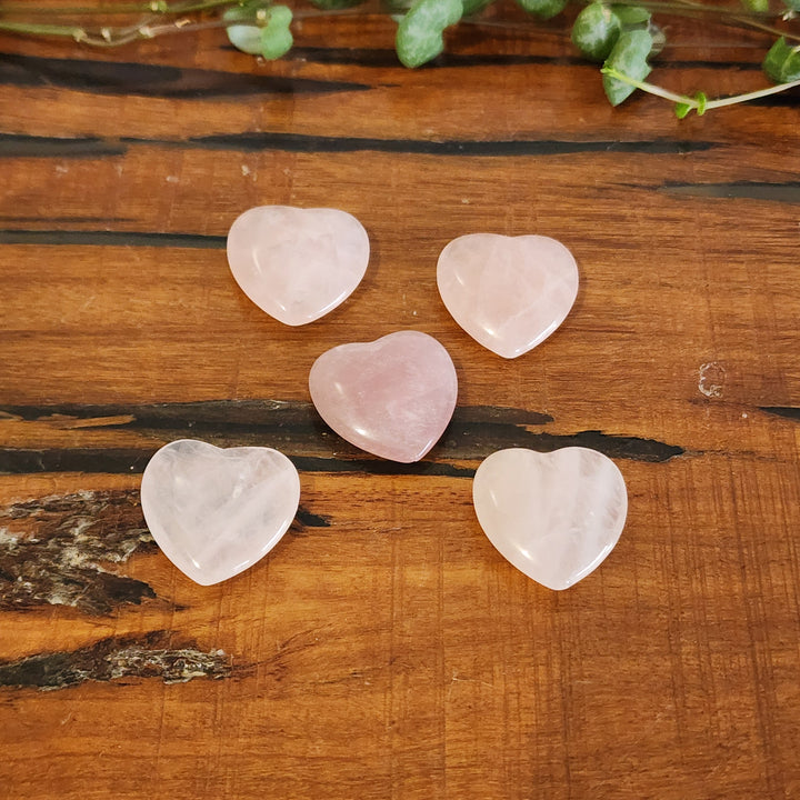 Rose Quartz - Hearts