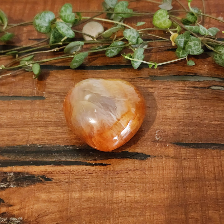 Red Agate - Heart