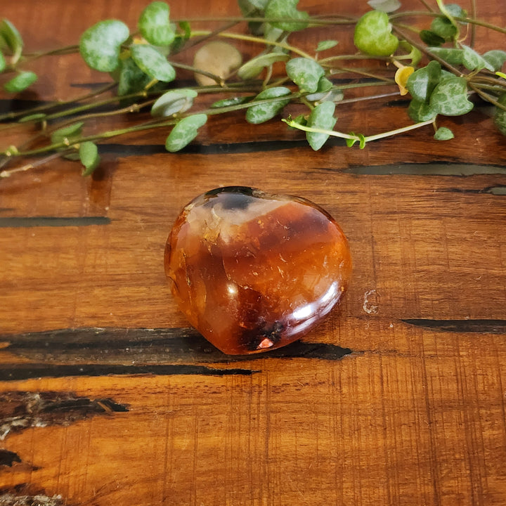 Red Agate - Heart