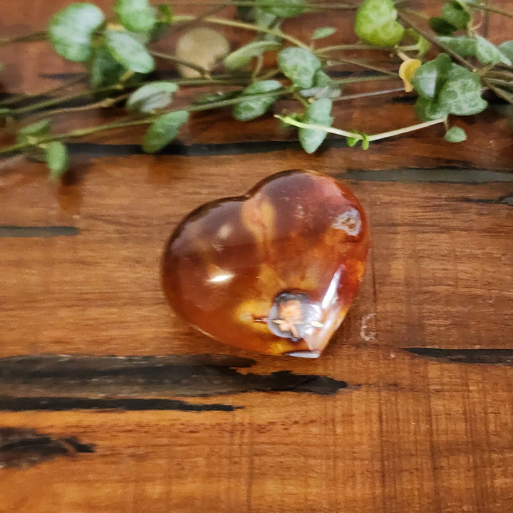 Red Agate - Heart