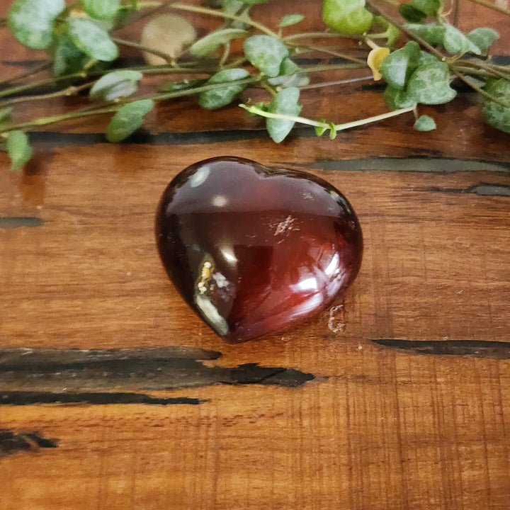 Red Agate - Heart