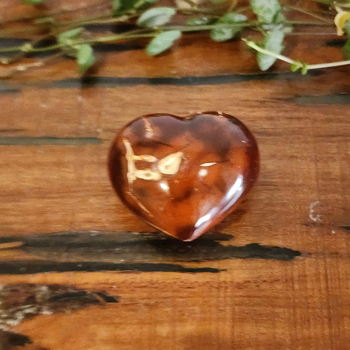 Red Agate - Heart