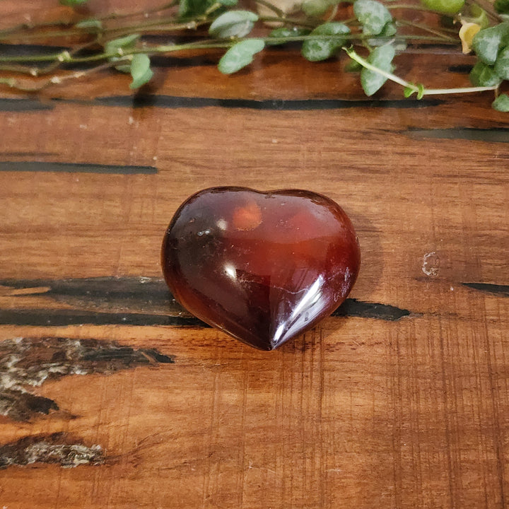 Red Agate - Heart