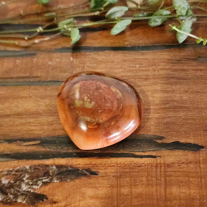 Red Agate - Heart
