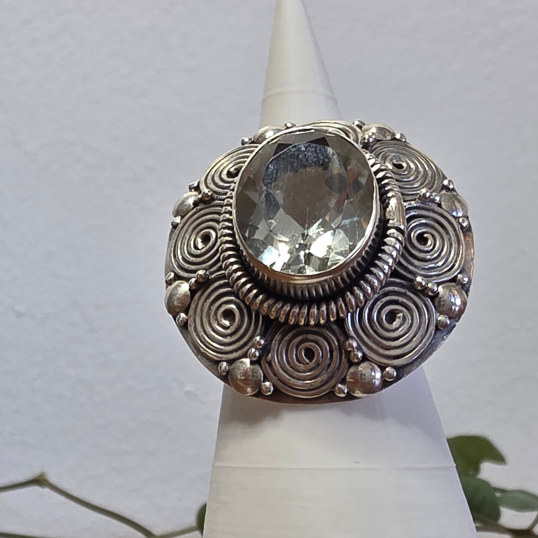 Amethyst Green - Ring