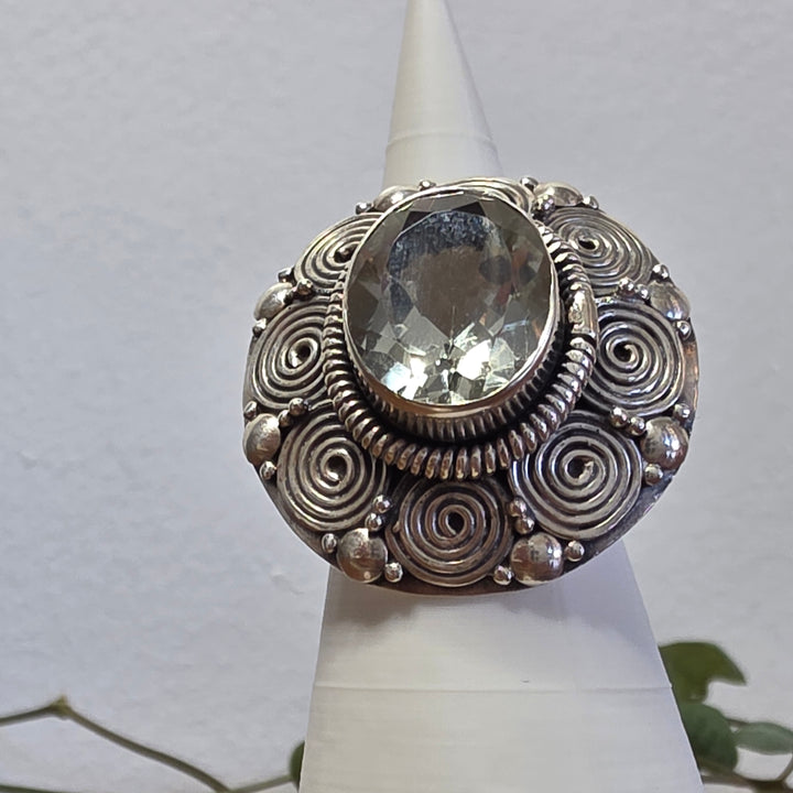 Amethyst Green - Ring