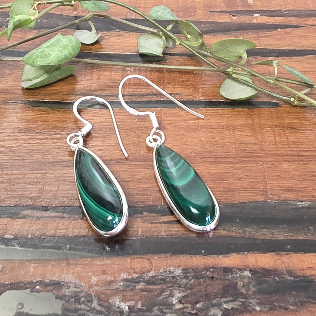 Malachite - Earrings