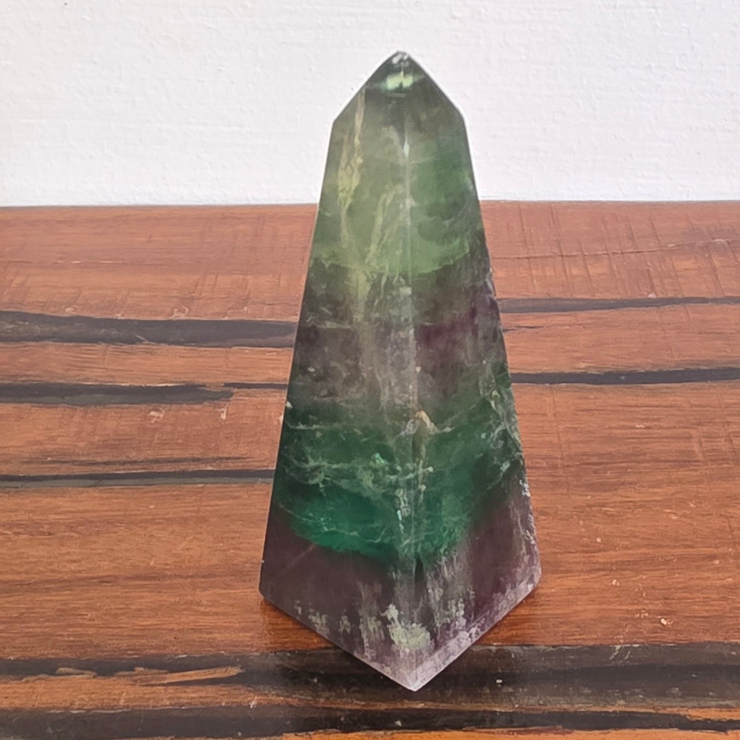 Rainbow Fluorite - Obelisk