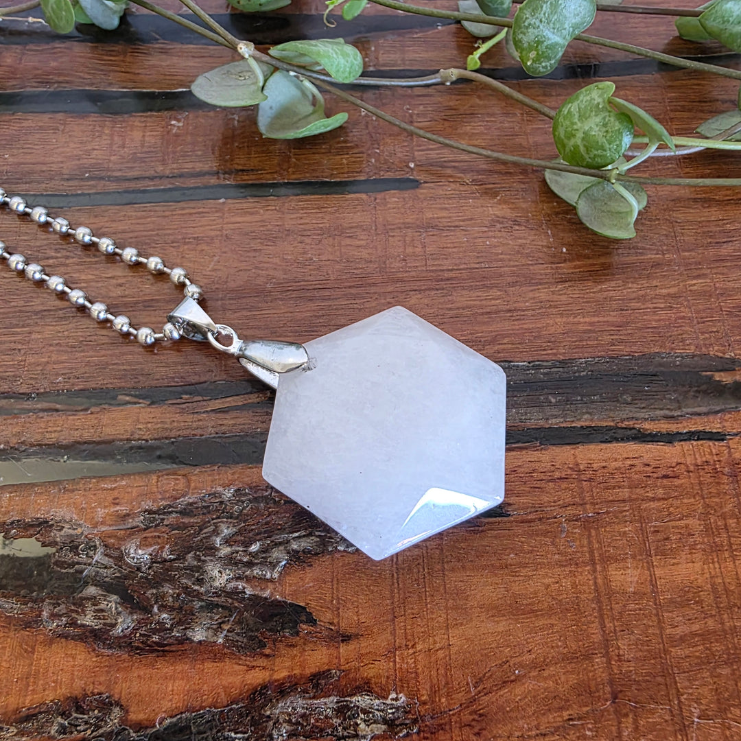 White Quartz -  Pendant