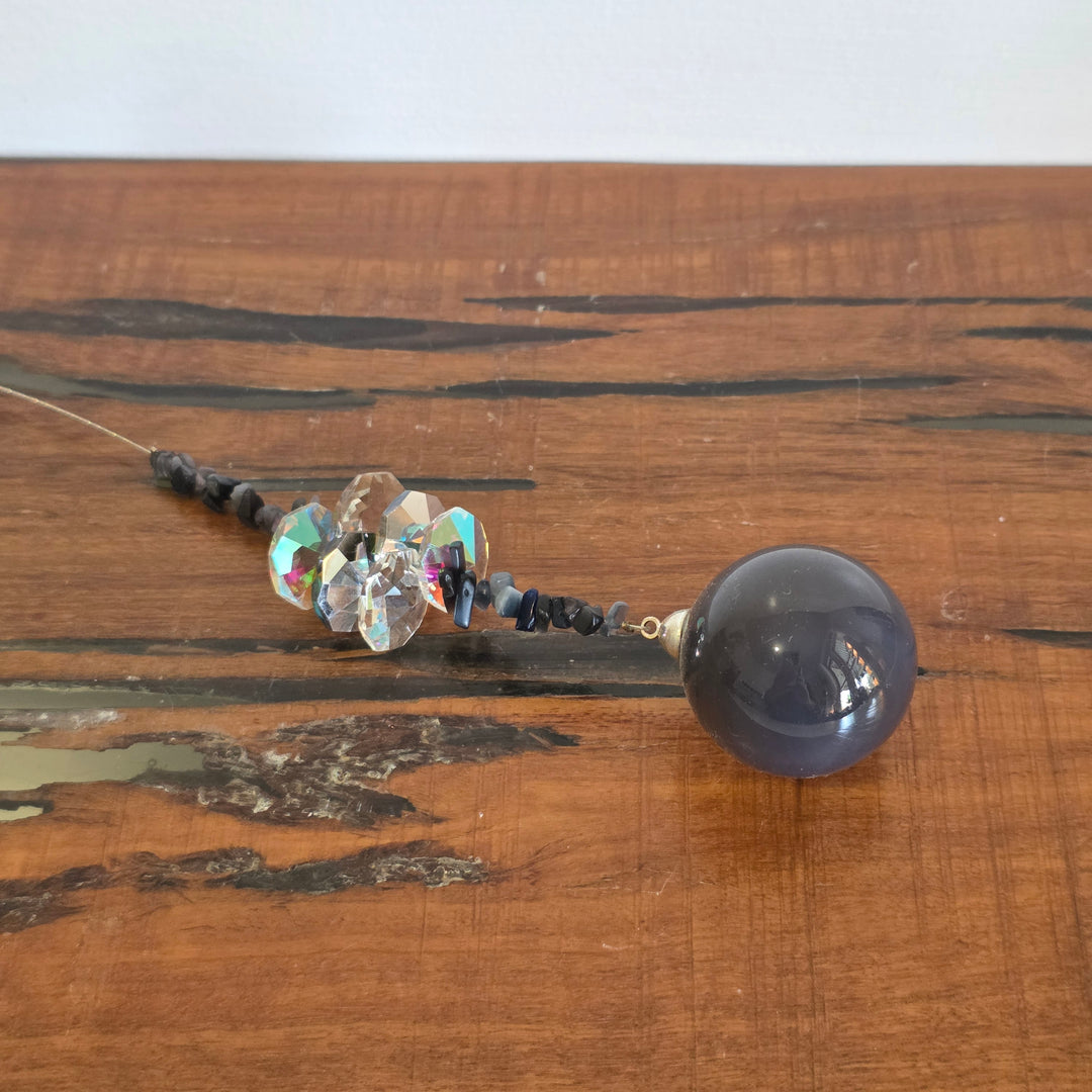 Sun Catchers - Black Agate Sphere