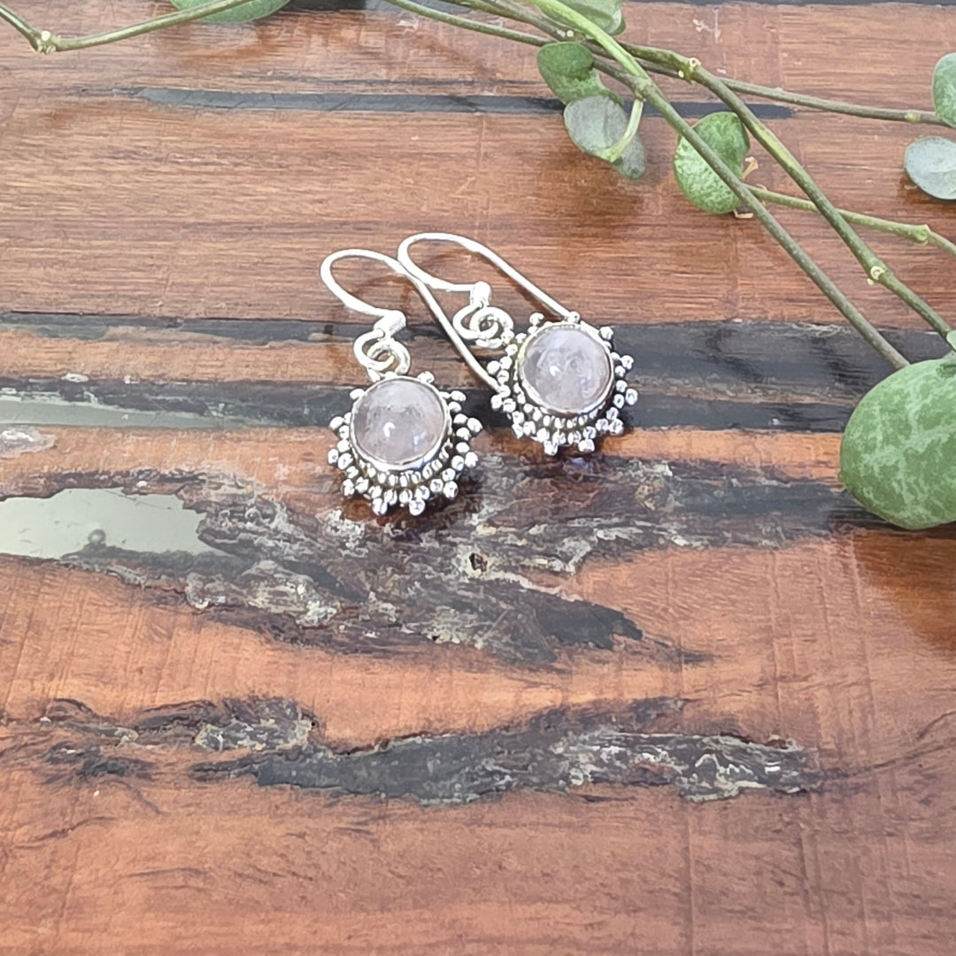 Rose Quartz - Earrings