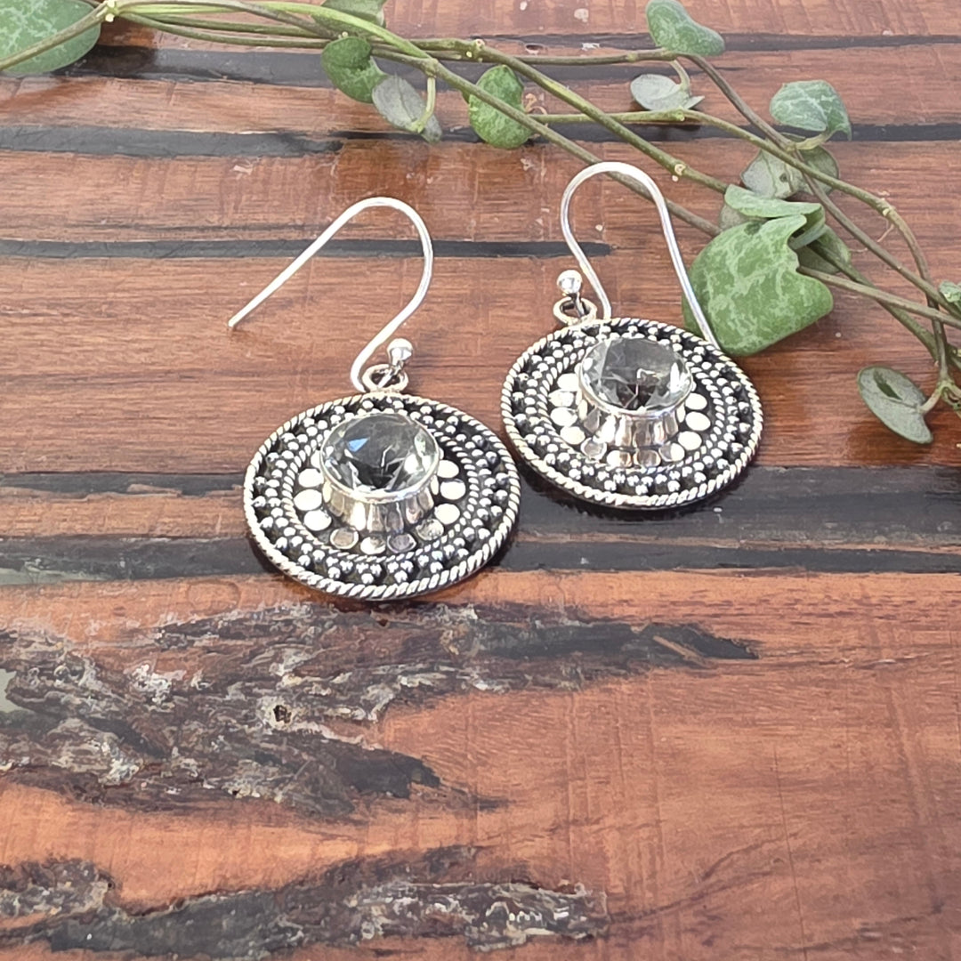 Amethyst Green - Earrings