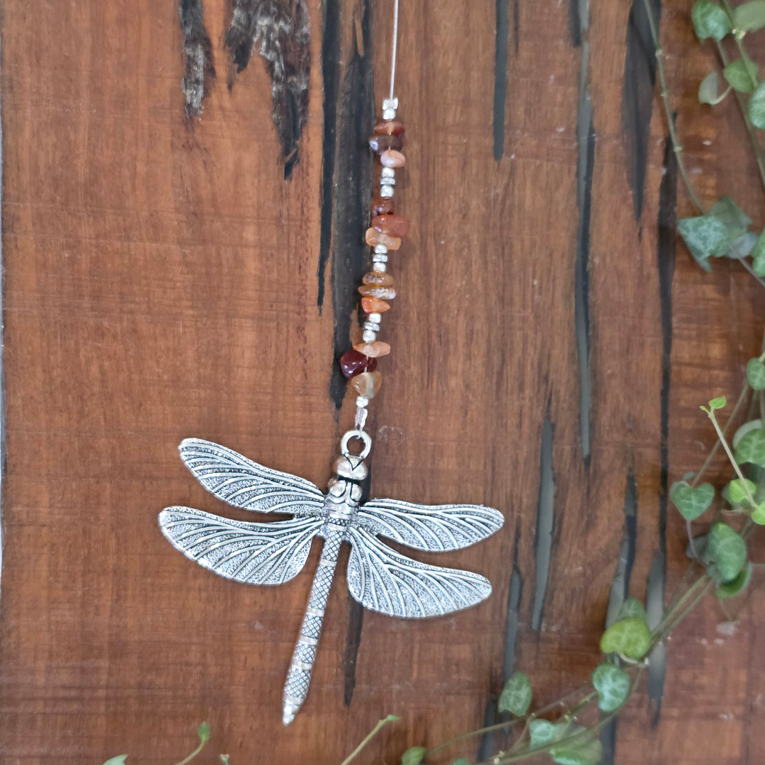 Sun Catchers - Carnelian Dragonfly