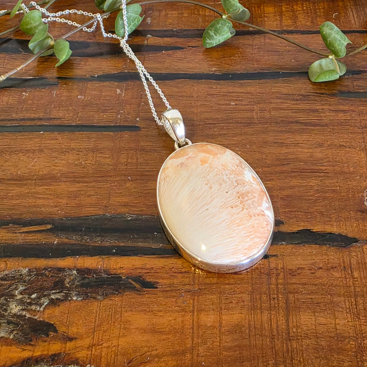 Pink Scolecite - Pendant