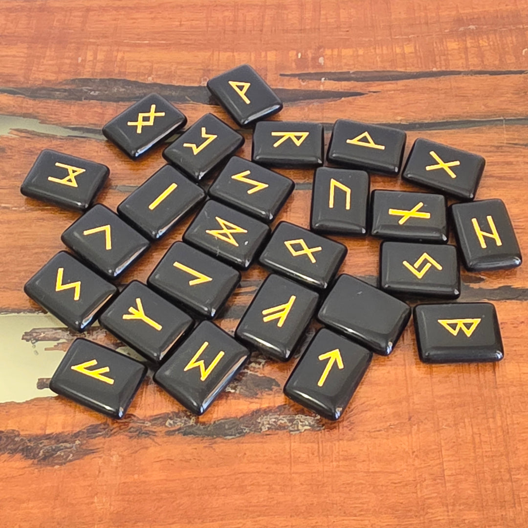 Black Obsidian - Runes