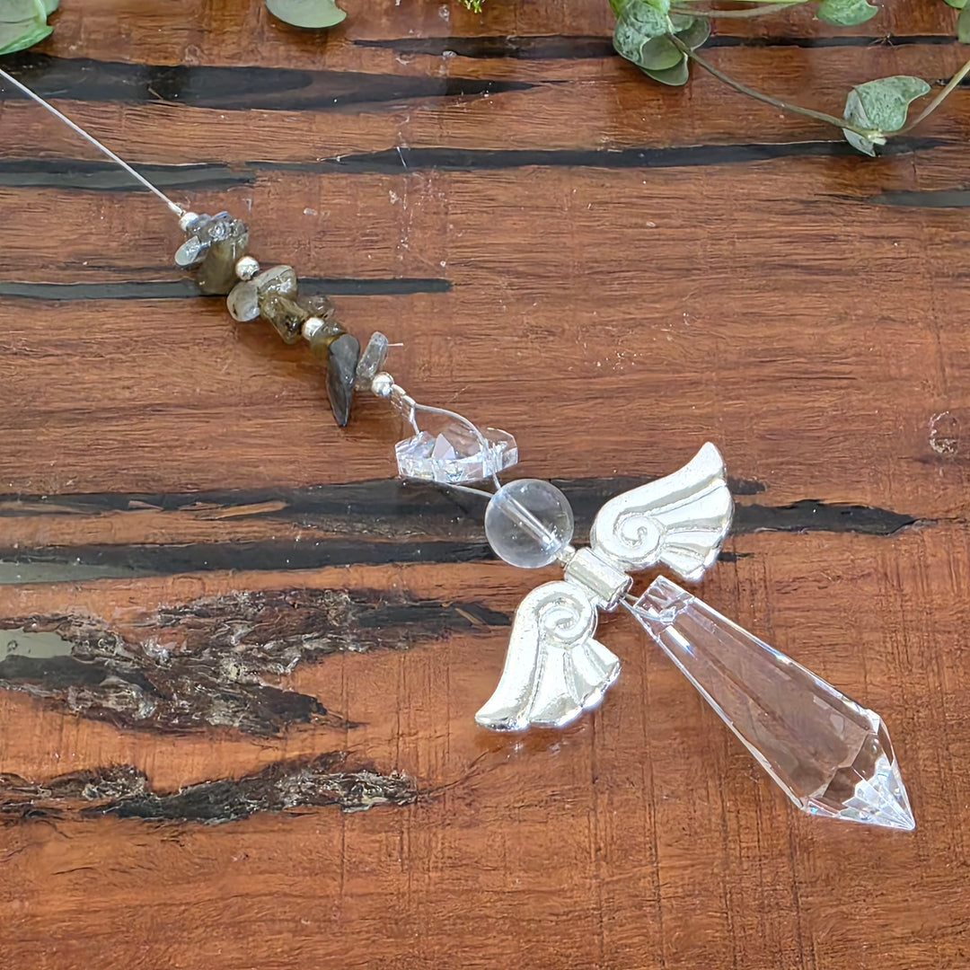 Sun Catchers - Labradorite Angel