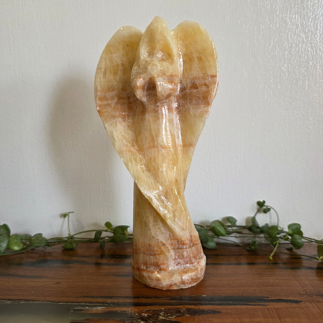 Yellow Calcite - Angel