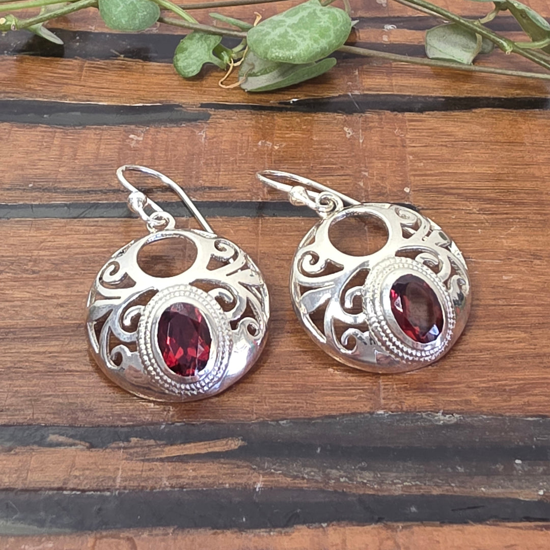 Garnet - Earrings