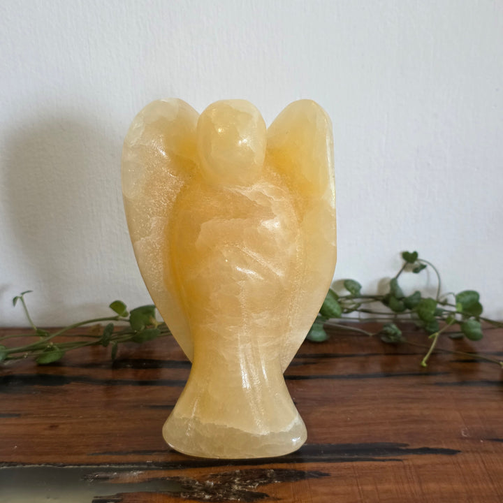 Yellow Calcite - Angel