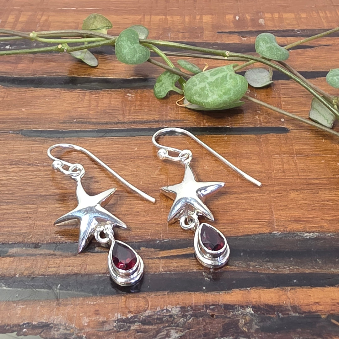Garnet - Earrings