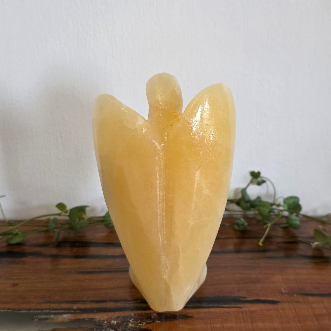 Yellow Calcite - Angel