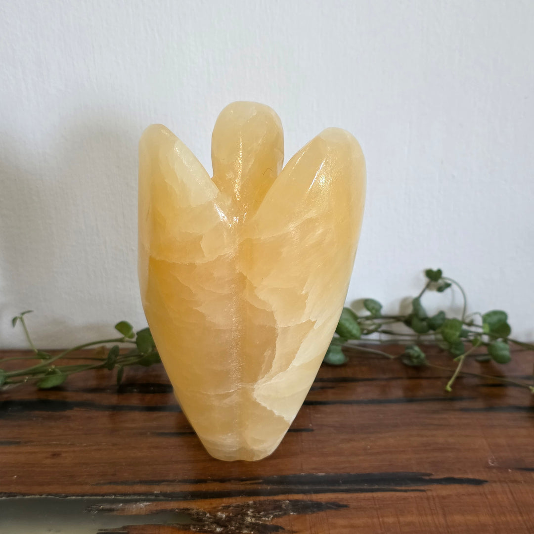 Yellow Calcite - Angel