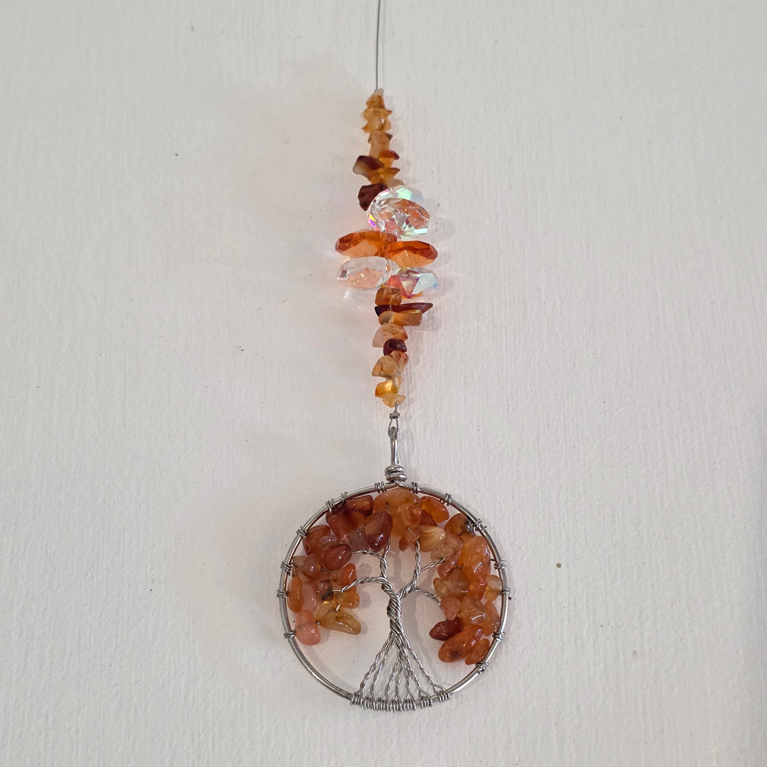 Sun Catchers - Carnelian Tree of Life