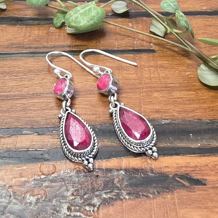 Ruby - Earrings