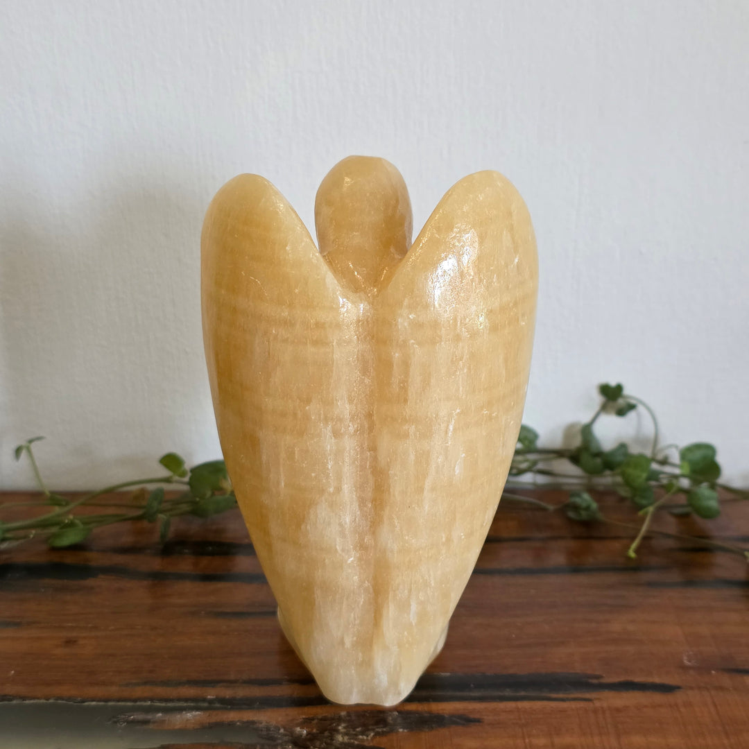 Yellow Calcite - Angel