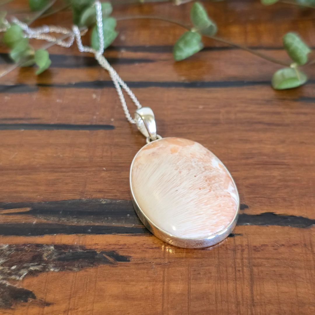Pink Scolecite - Pendant