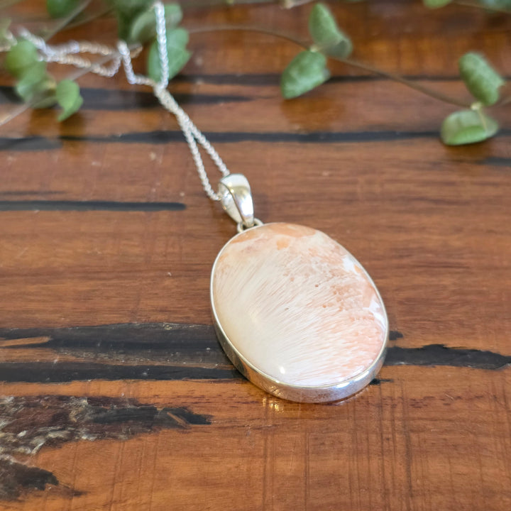 Pink Scolecite - Pendant
