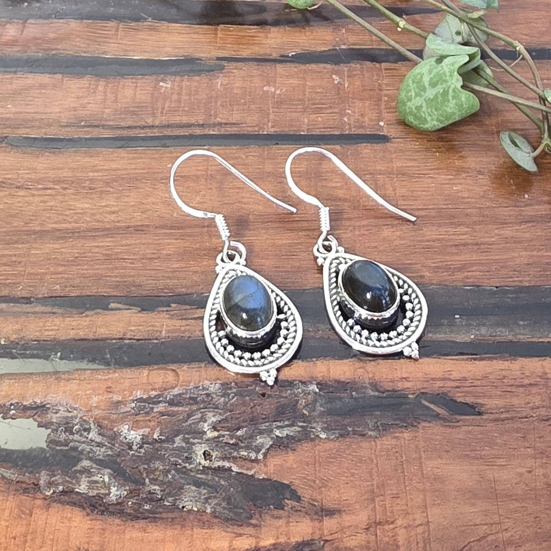 Labradorite - Earrings