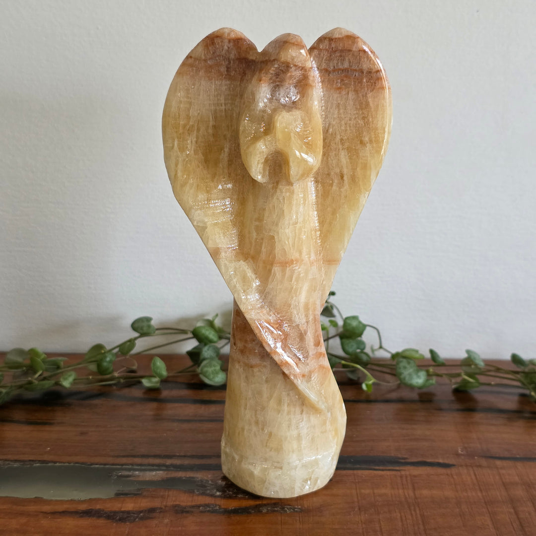 Yellow Calcite - Angel