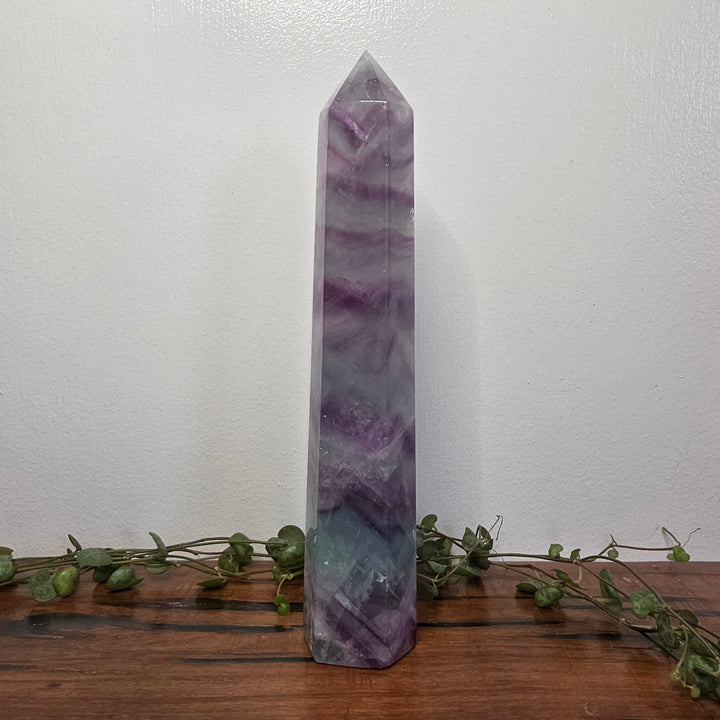 Rainbow Fluorite  - Tower