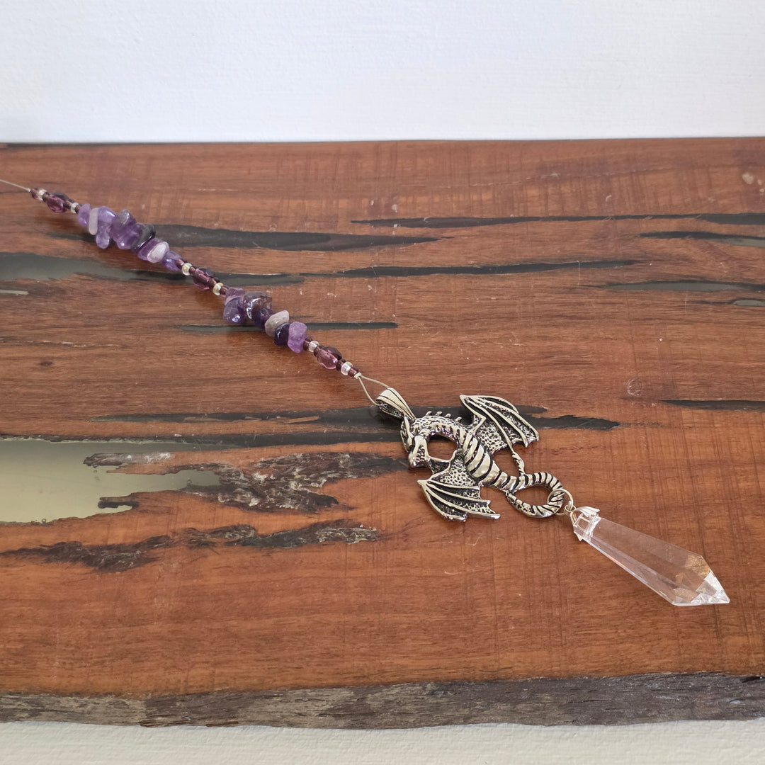 Sun Catchers - Amethyst Dragon