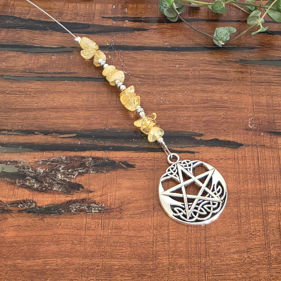 Citrine Pentagrm