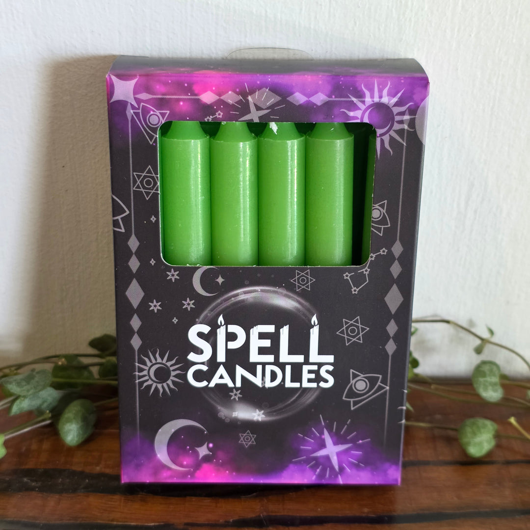 Spell Candle - Green Box of 12