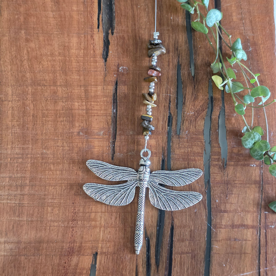 Sun Catchers - Tigers Eye Dragonfly